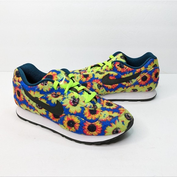 Nike Shoes - Nike Outburst SE Floral Sneakers 6.5 Neon Green Multicolor AJ8299 Hippie